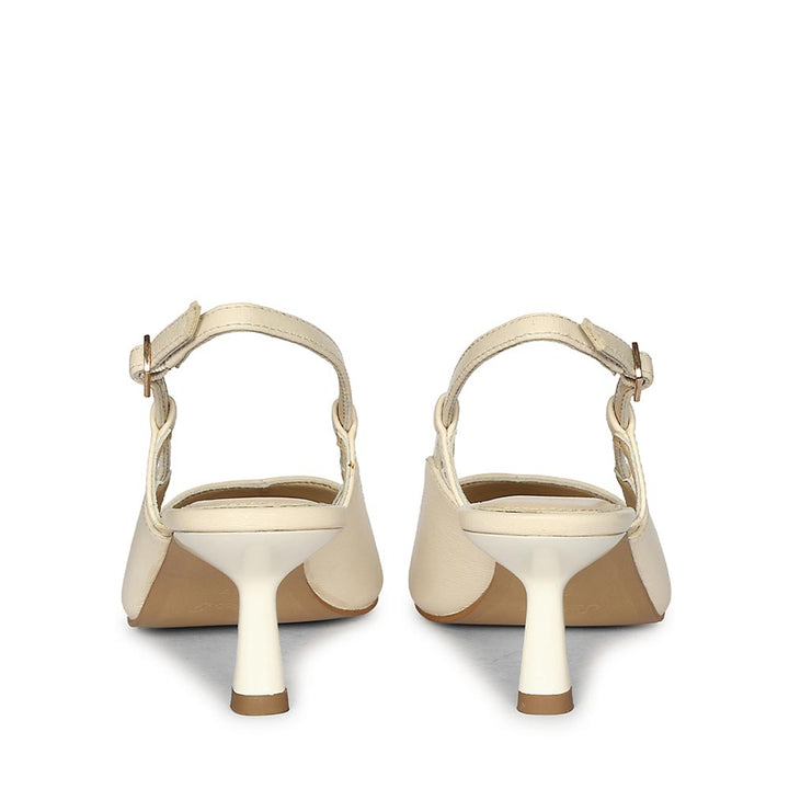 Saint Quinn Bone Print Leather Pumps