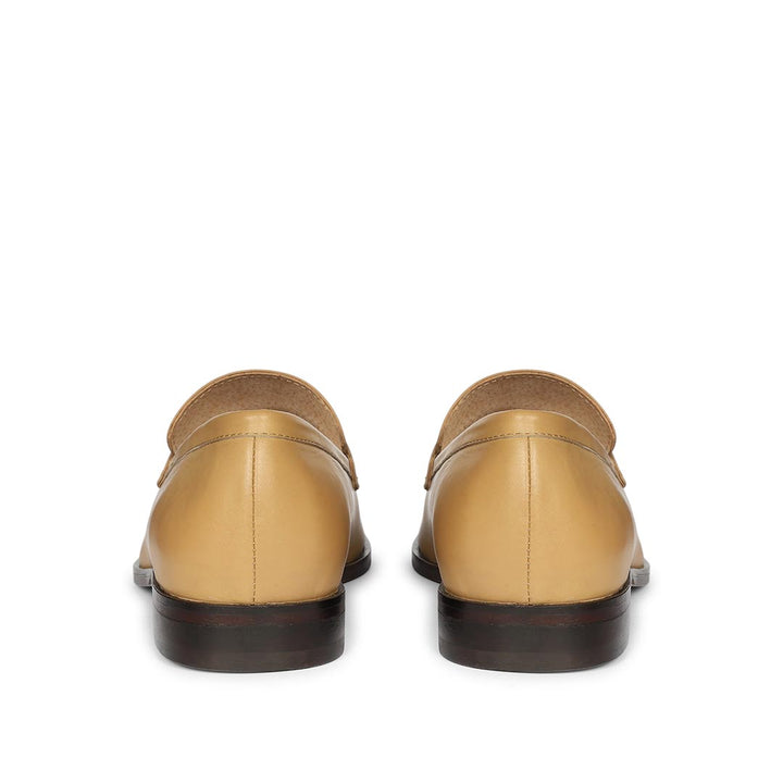 Saint Ansprand  Nude Croc-Embossed Leather Loafers