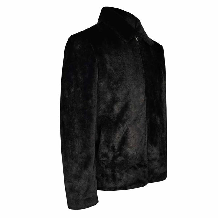 Saint Enzo Black Fur Men's Jackets