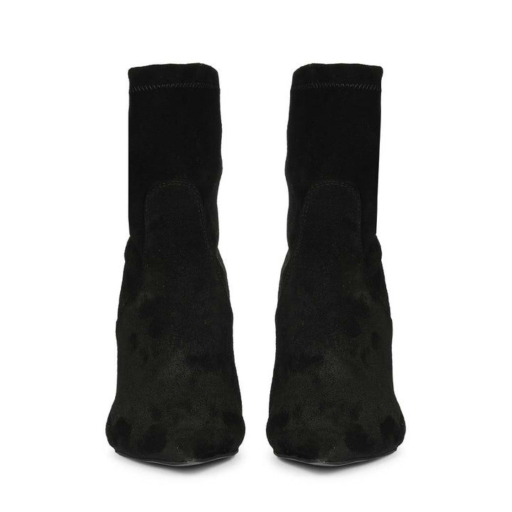 Saint Black Leather Ankle Boots
