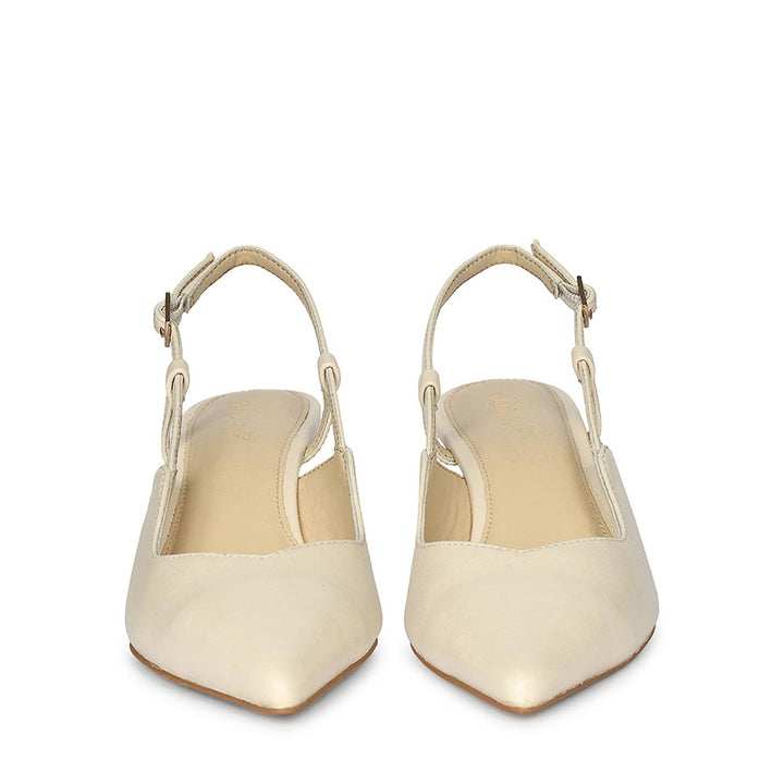 Saint Quinn Bone Print Leather Pumps
