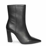 Saint  Handcrafted Black Leather Ankle Boots