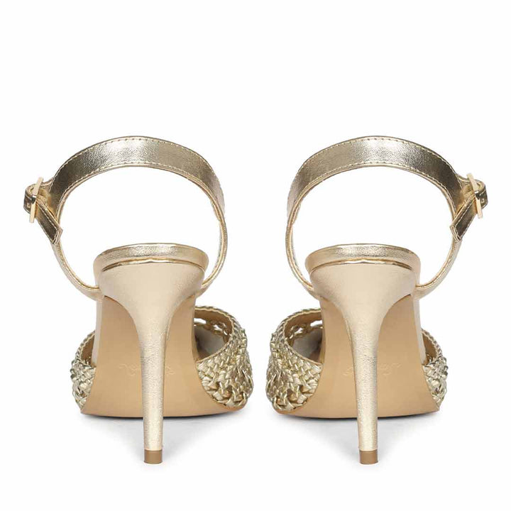 Saint Kylie Silver Crystal Bow Hot Pink Leather Pumps