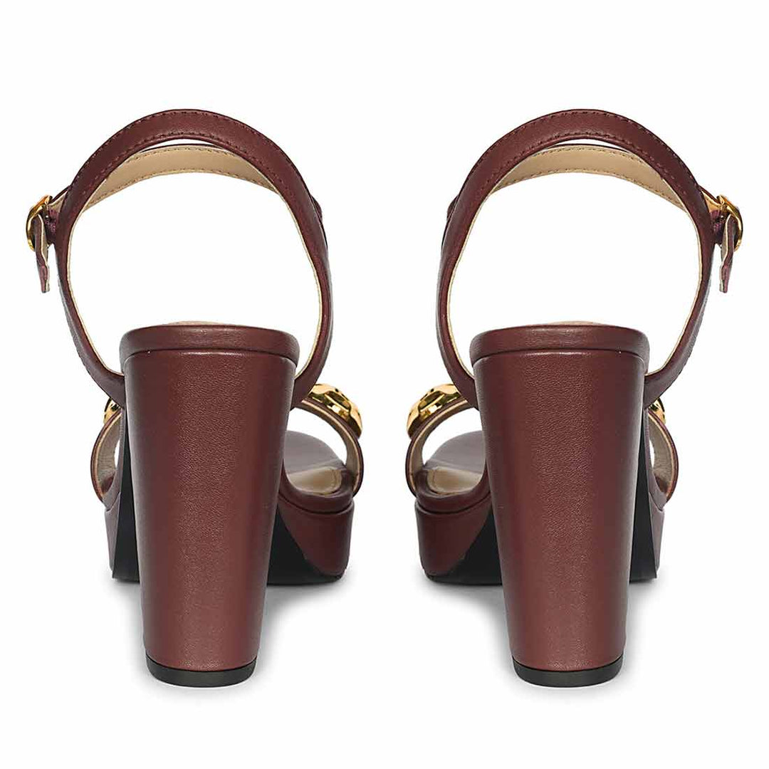 Saint Essie Port Royale Vegan Leather Block Heels