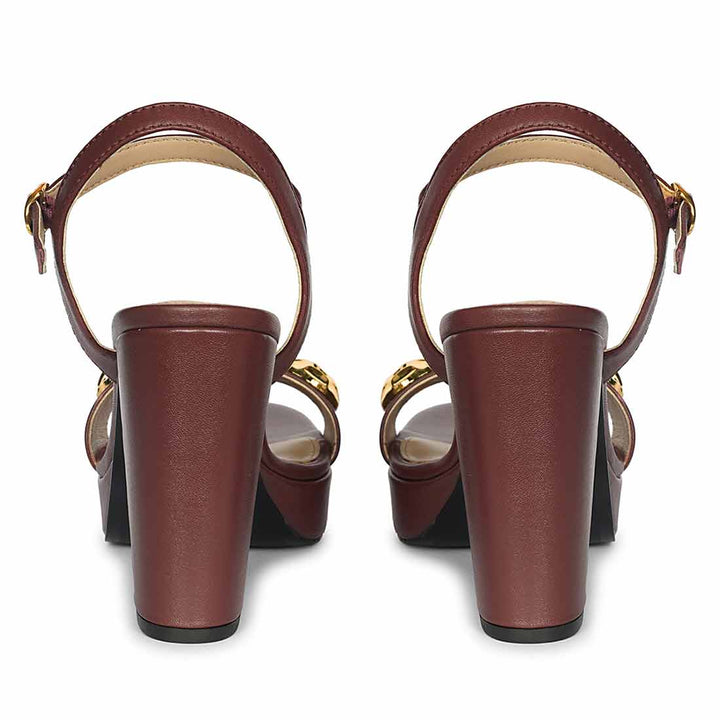 Saint Essie Port Royale Vegan Leather Block Heels