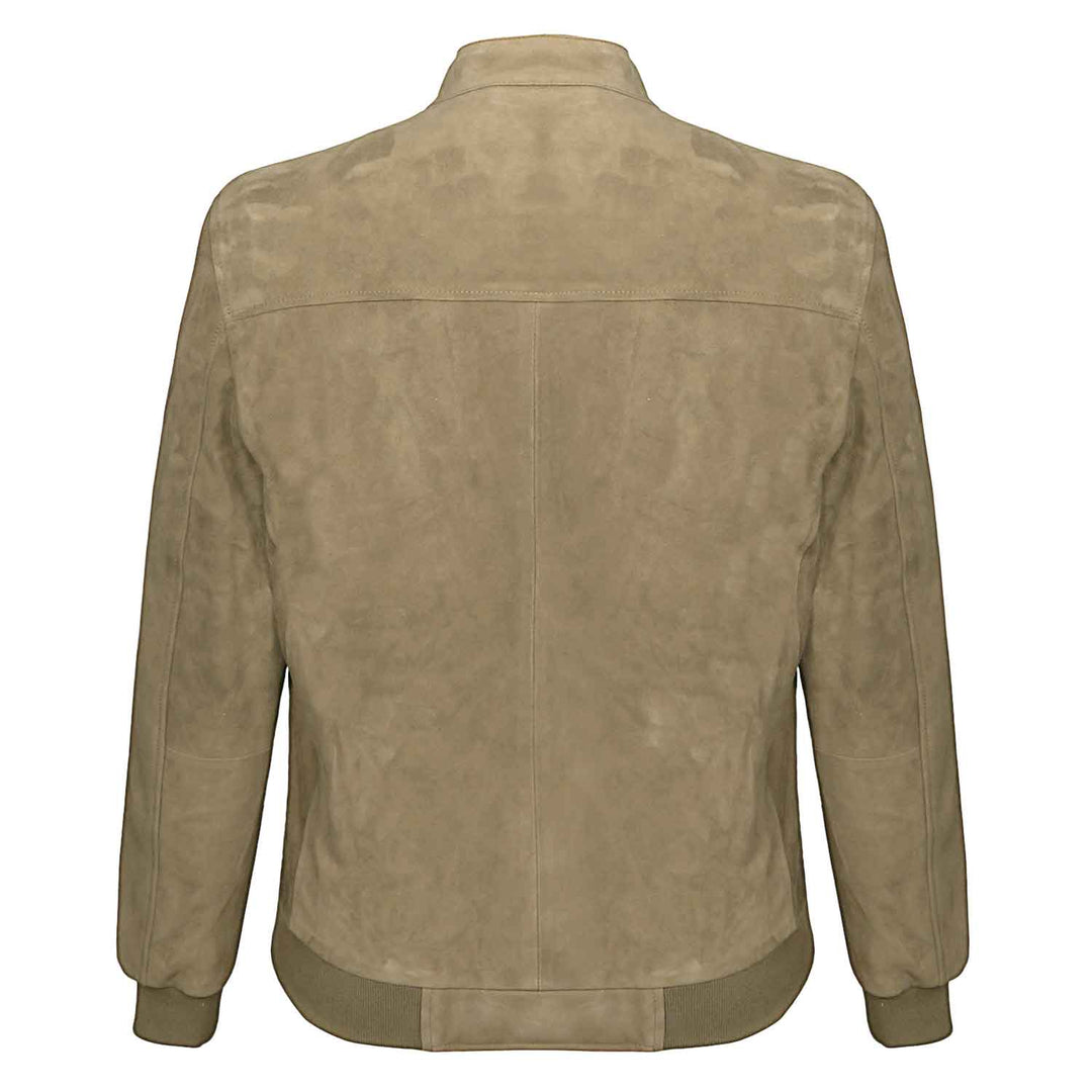 Freya Olive Suede Men’s stylish bomber jackets