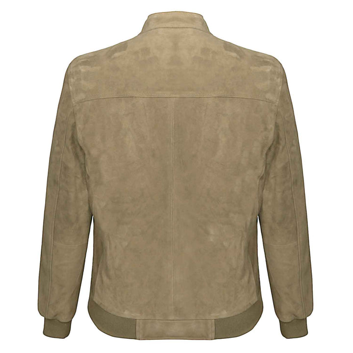 Freya Olive Suede Men’s stylish bomber jackets