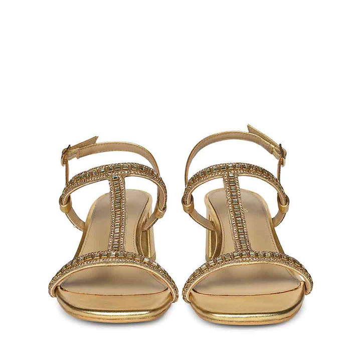 Saint Platin Leather Block Heel