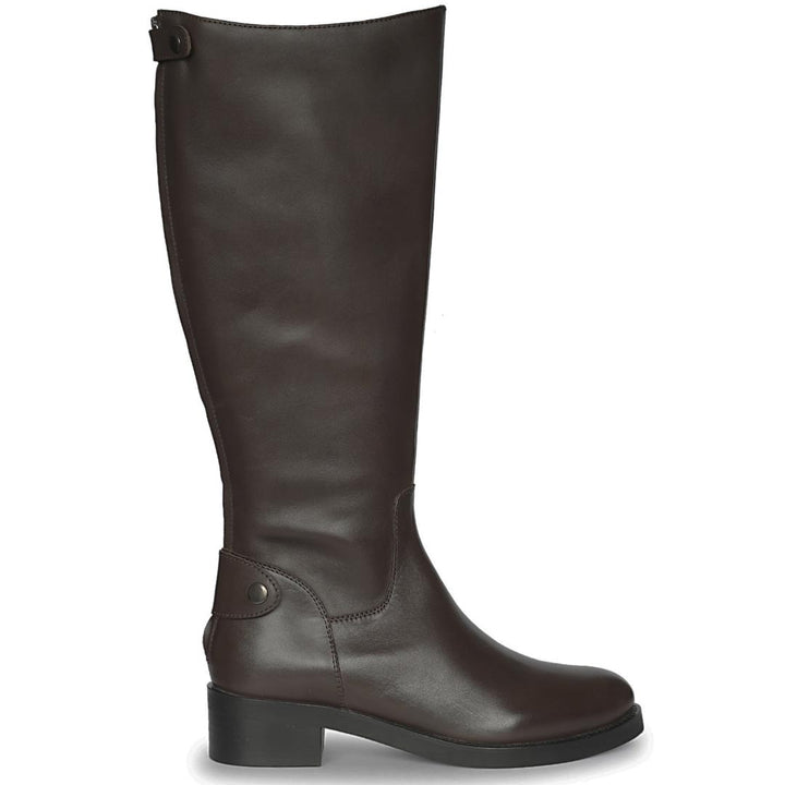 Saint Stella Brown Leather Knee High Boots