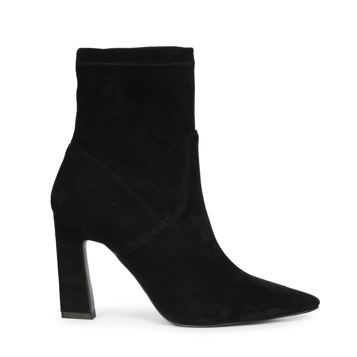 Saint Black Leather Ankle Boots