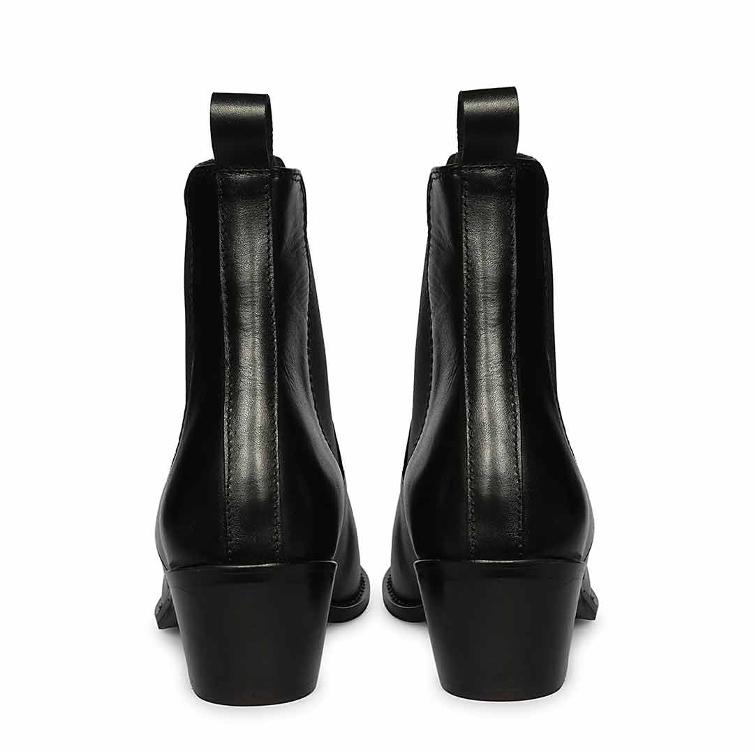 Saint Mallory Black Leather Chelsea Boots