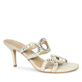 Saint Ivory Leather Heel