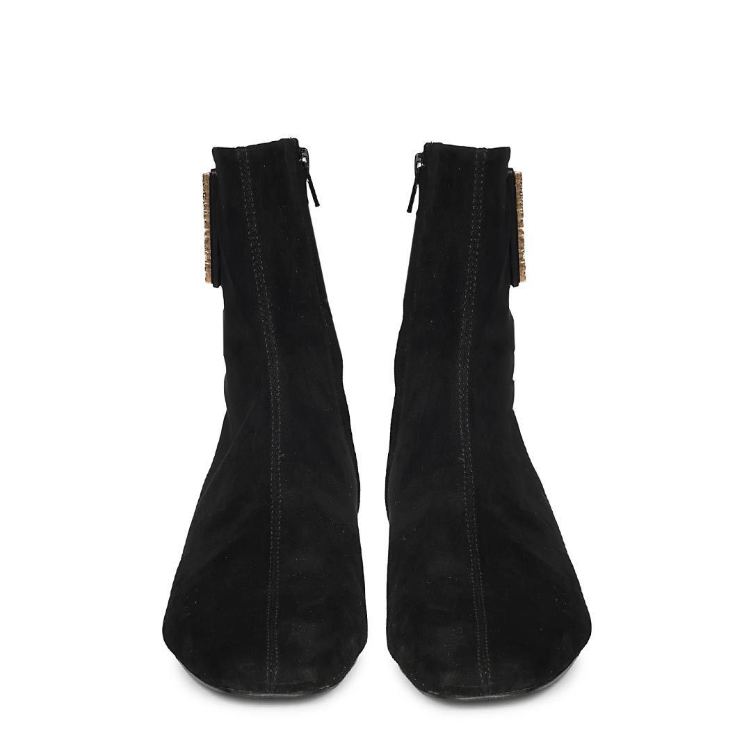 Saint Black Leather Boots