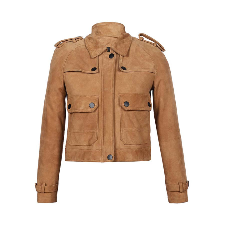 Saint Reba Conic Leather Women Jackets