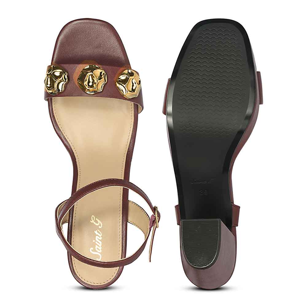 Saint Essie Port Royale Vegan Leather Block Heels