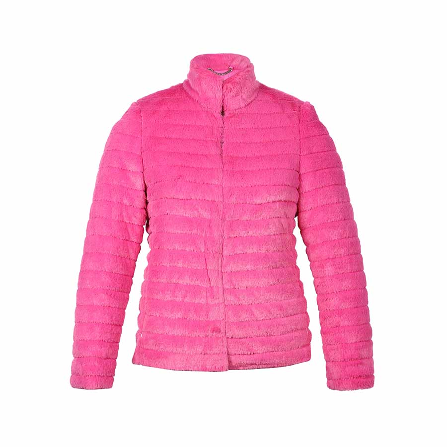 Saint Fernanda Pink Fur Women's Jackets