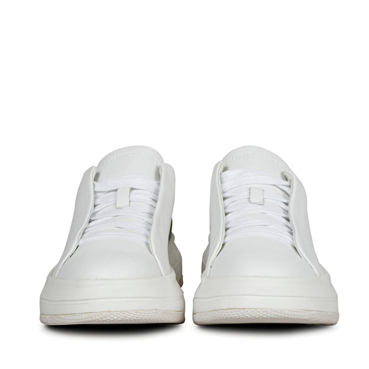 Saint Gianna White Leather Sneakers.