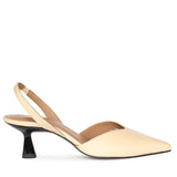 Saint Nanette Beige Leather Pumps