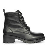 Saint Moira Black Leather Lace up Ankle Boots