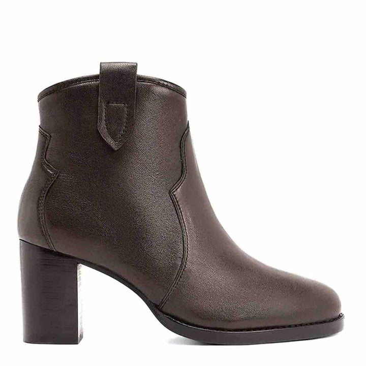 Saint Dorothy Brown Leather Ankle Boots