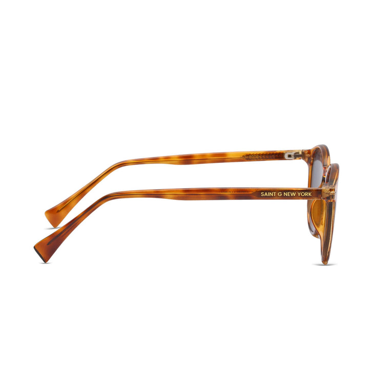 Tortoise Round Sunglasses