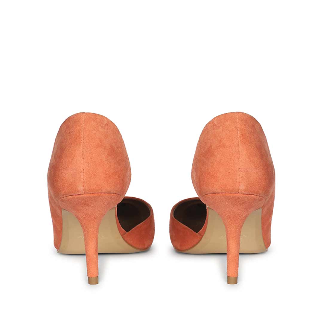Saint Layla Rose Suede Leather Pumps