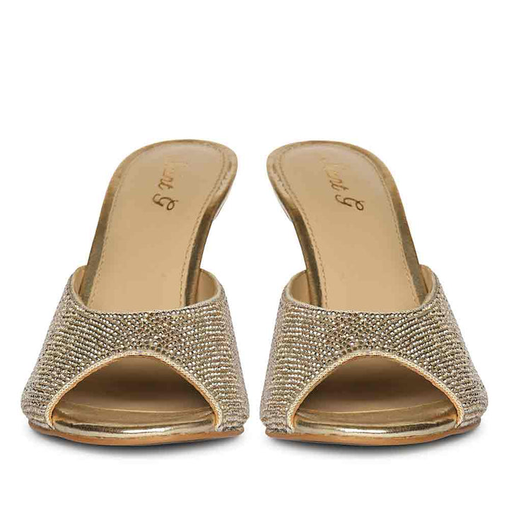 Saint Estrella Glow Crystal Stiletto Heels