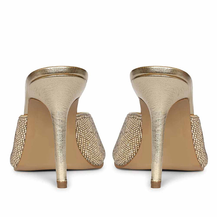 Saint Estrella Glow Crystal Stiletto Heels