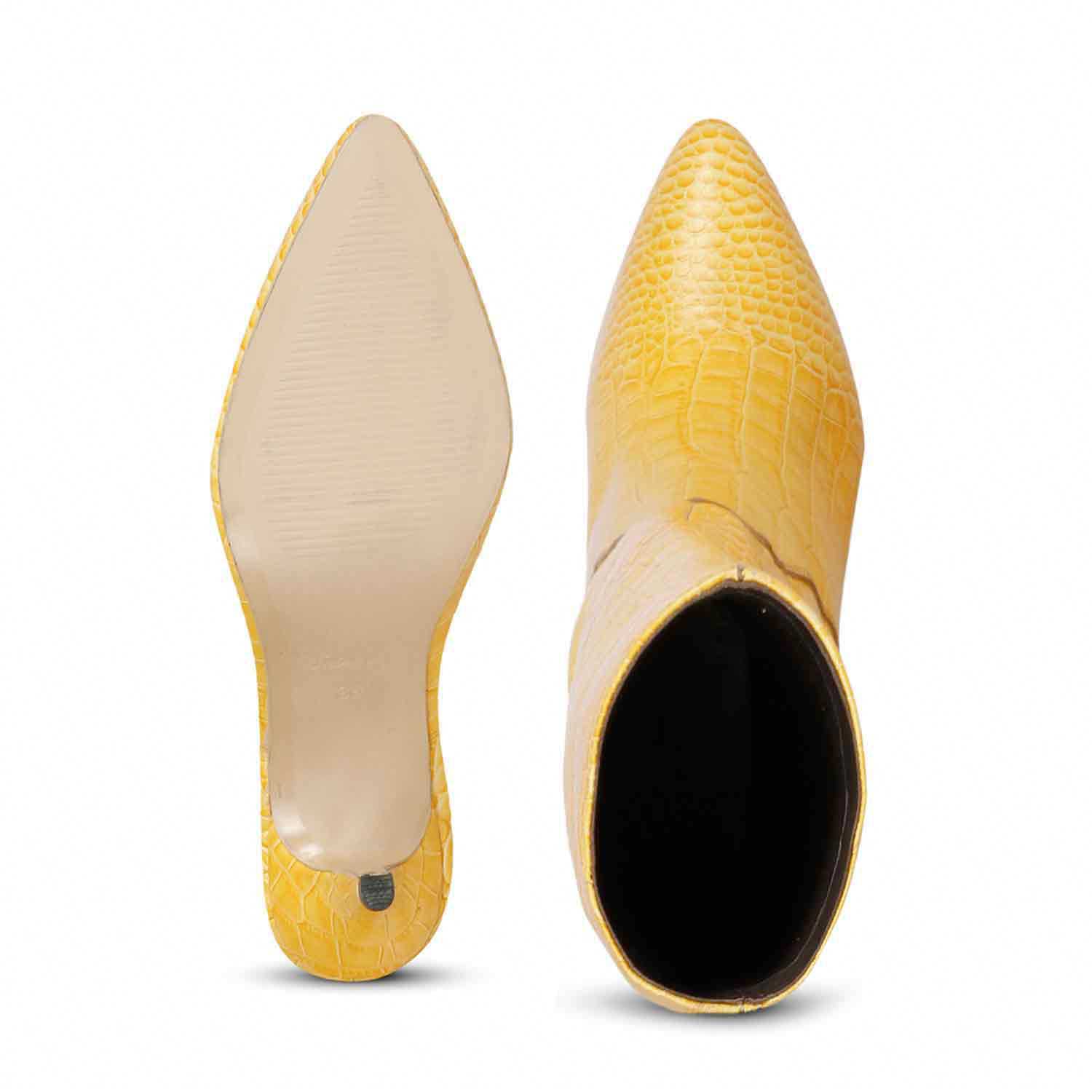 靴 YELLO MAGNOLIA LOOSE FIT LONG BOOTS YELLO MAGNOLIA LOOSE FIT LONG BOOTS Yellow magnolia long boots