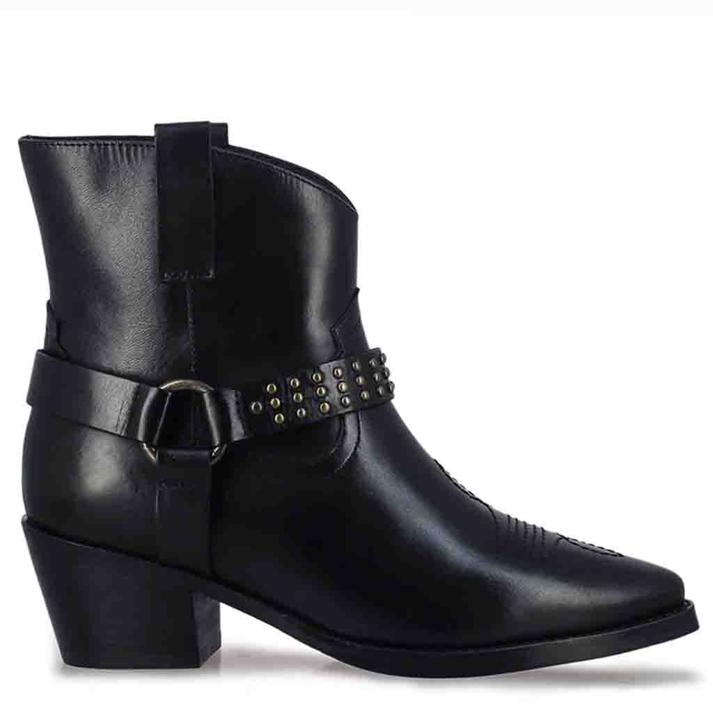 Amazing Design Women's Ankle Length Block Heel Stylish and Fashionable  Black Boots | Stylish Latest &