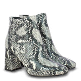Saint Giovanna python print vegan leather Ankle Boots - SaintG India