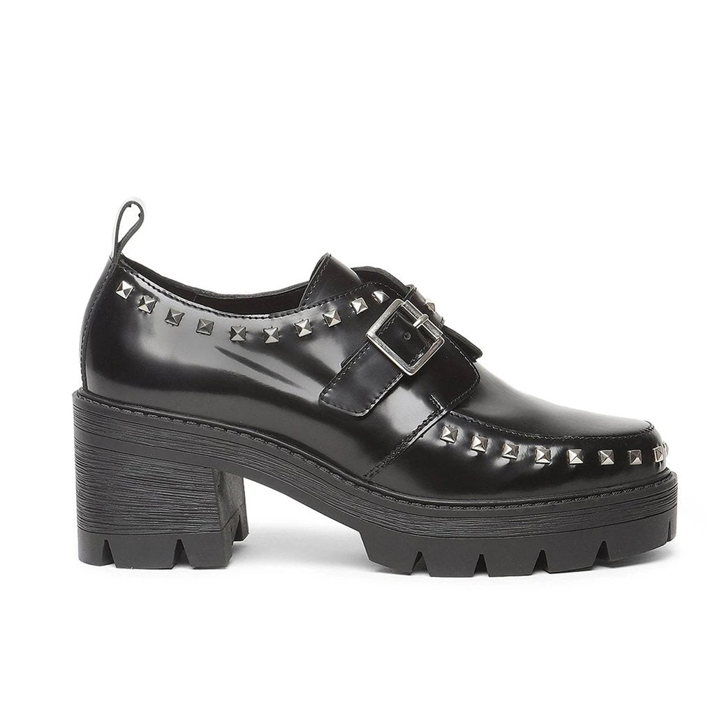 Saint Eleanore Black Color Leather Ankle Boots