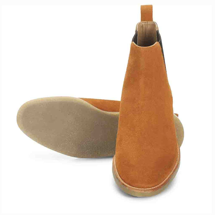 Saint Arduin Tan Leather Chelsea Boot - SaintG