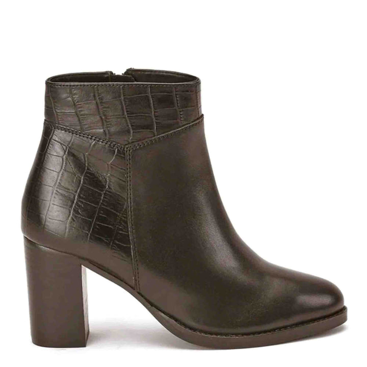 Saint Alexa Brown Leather Boots - SaintG India
