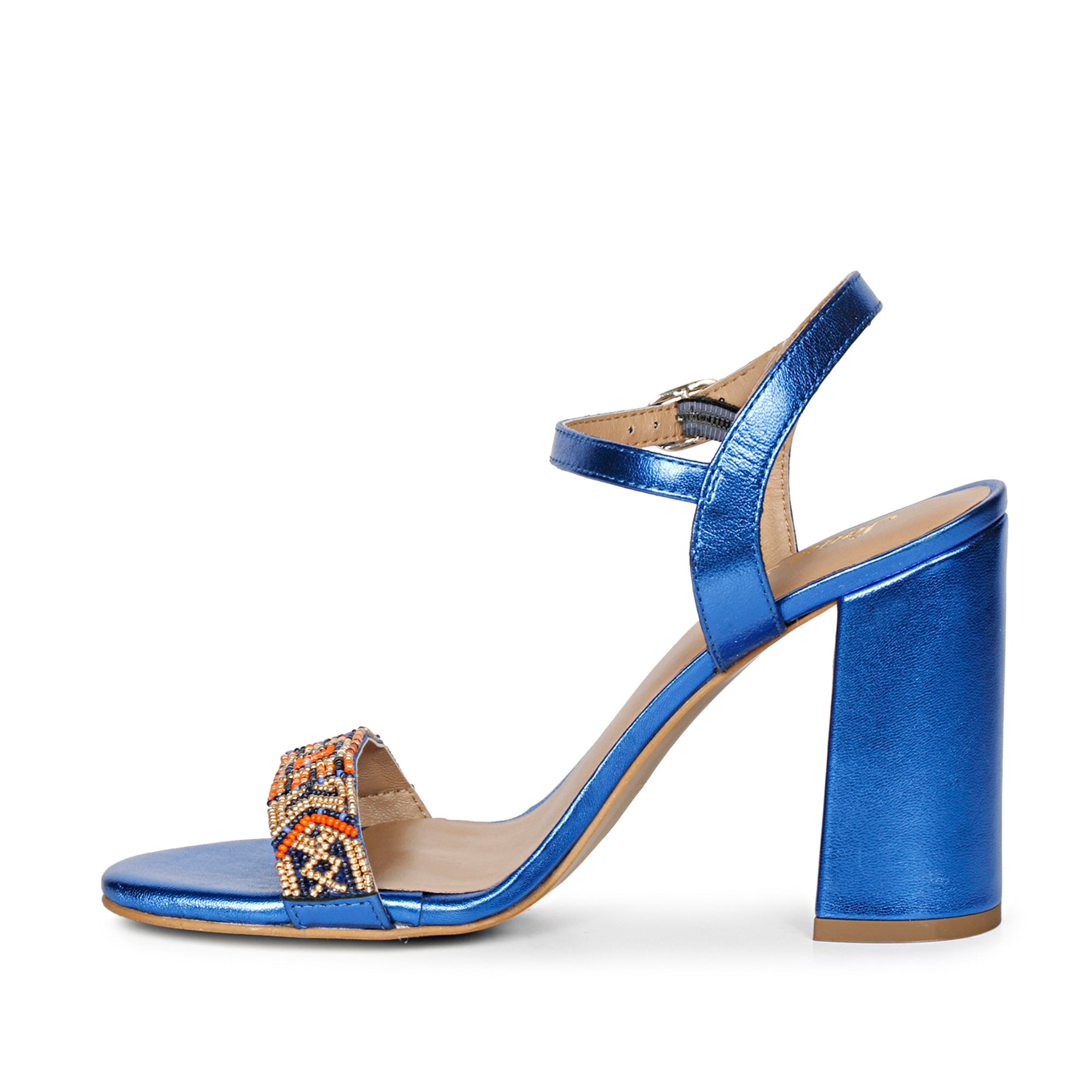 Pair Of Blue High Heel Shoes Stock Photo - Download Image Now - Shoe, Blue, High  Heels - iStock