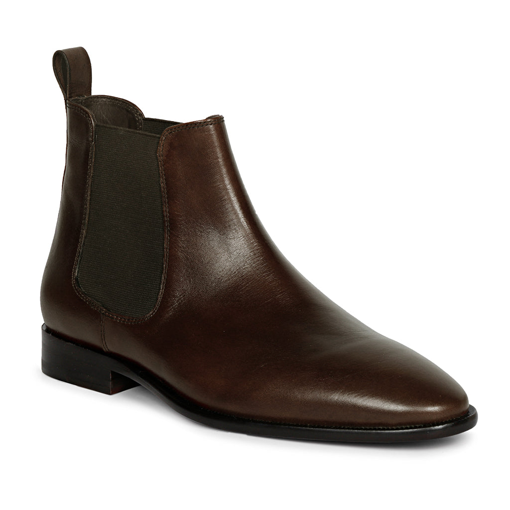 Saint Arlo Brown Leather Chelsea boot