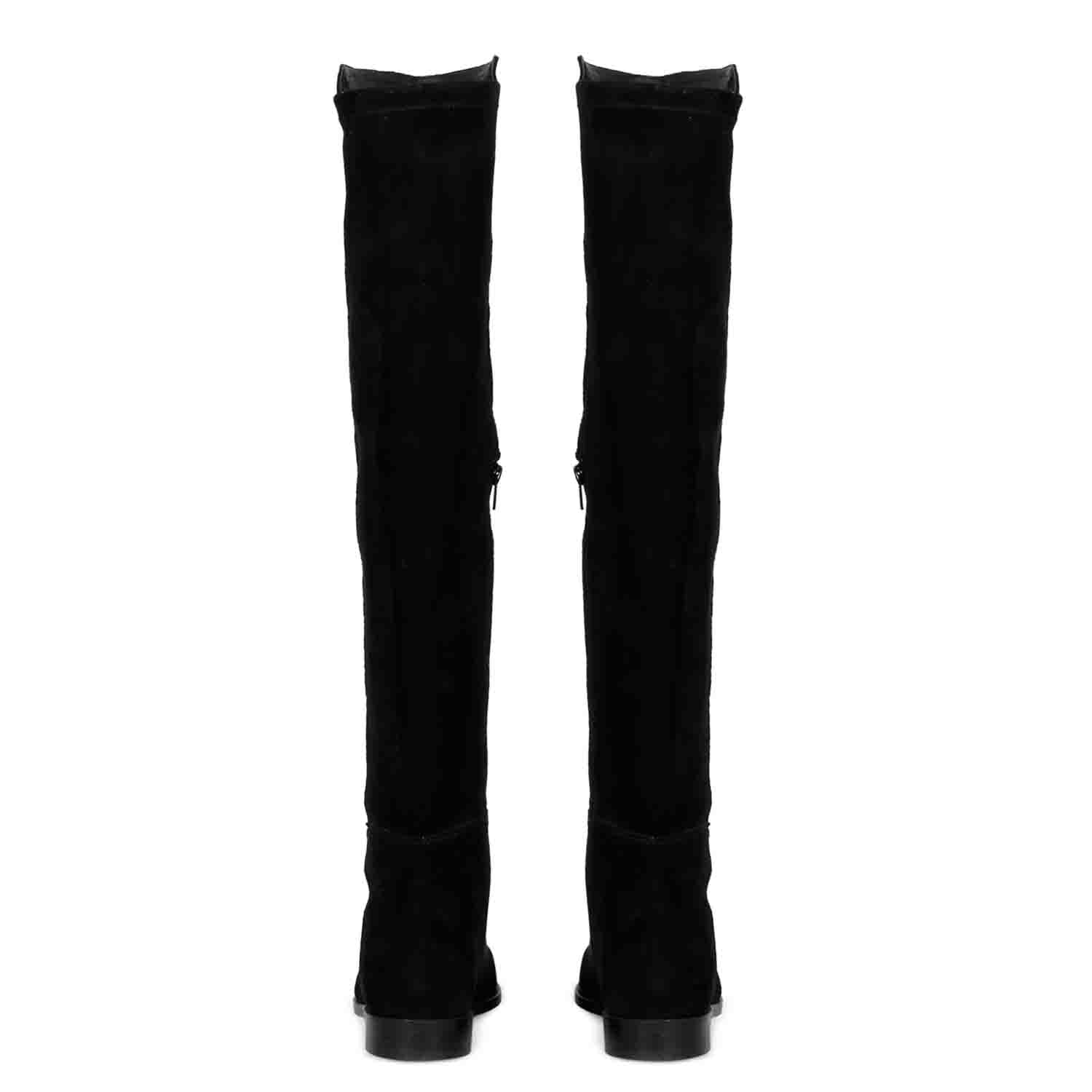 Buy Suede Knee High Boots | Long Boots For Girls Online – SaintG India