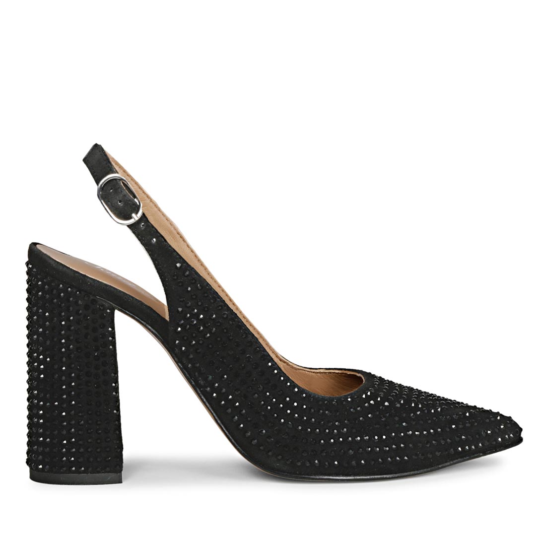 Buy Glitter Block Heels online | Lazada.com.ph