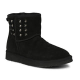 Saint Alessio Black Leather Ankle Boots - SaintG