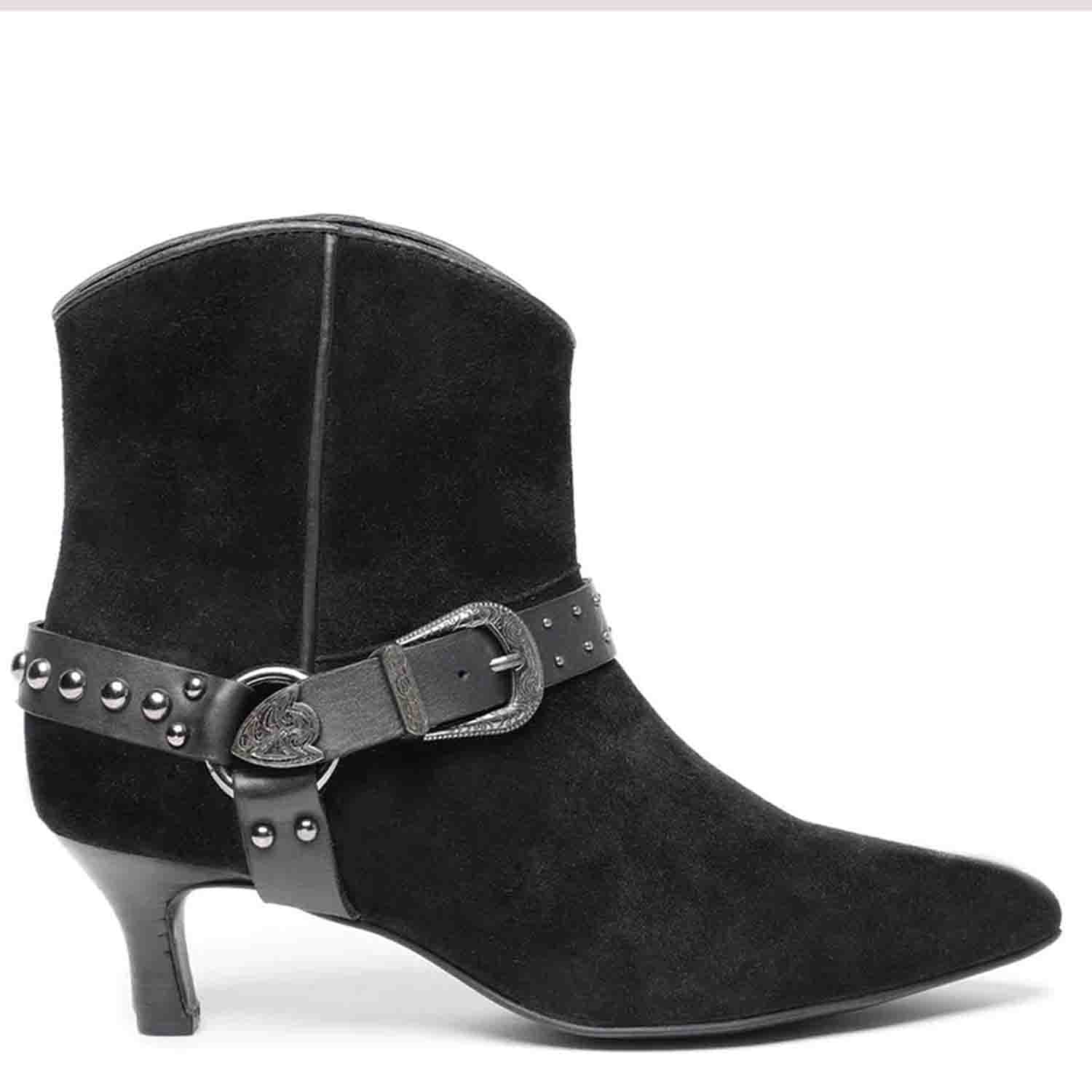 Michael Kors Women's Amal Buckled Studded Ankle Booties | Bloomingdale's