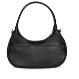 Tesorina Black Hand Woven Leather Hobo Bags