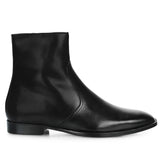 Saint Frederick Black Leather Ankle Boot