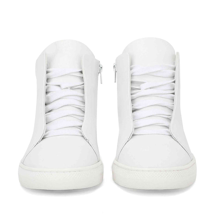 Saint Milo White Leather Handcrafted Sneakers