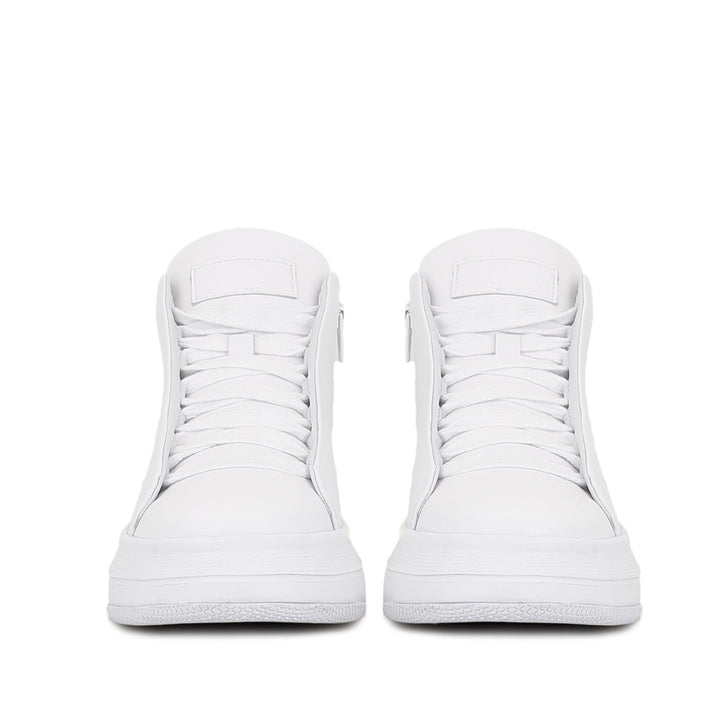 Saint Dafne White Leather Handcrafted Sneakers