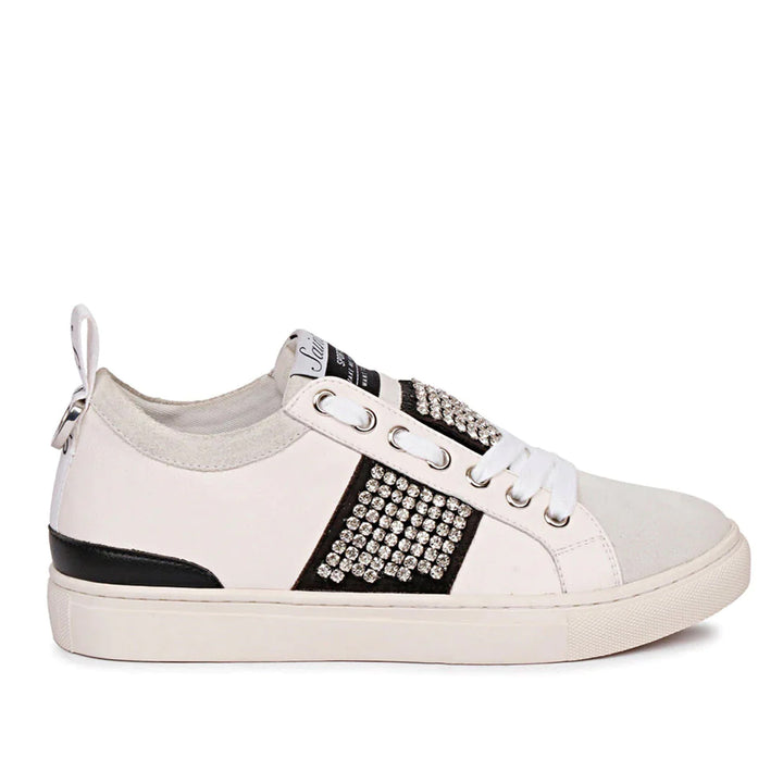 Saint Janet Off White Leather Sneakers